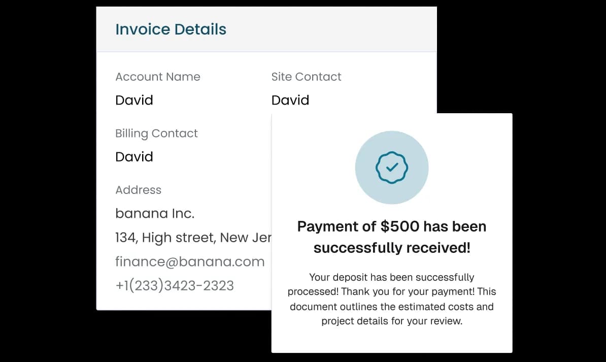 Payments feature 2