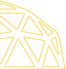 Yellow geometric resources icon